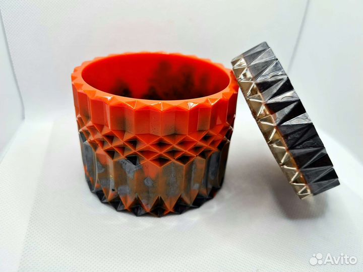 Шкатулка из эпоксидной смолы