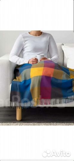 Плед Дагнхильд икеа новый,в упаковке,по своей цене