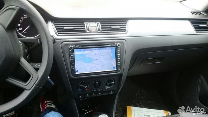 Магнитола Skoda Rapid