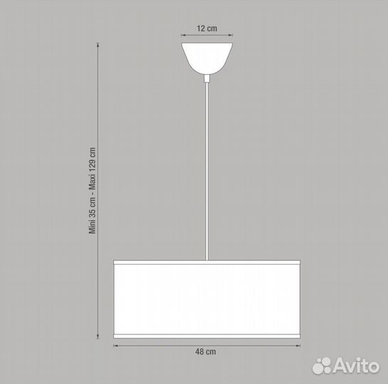 Светильник подвесной