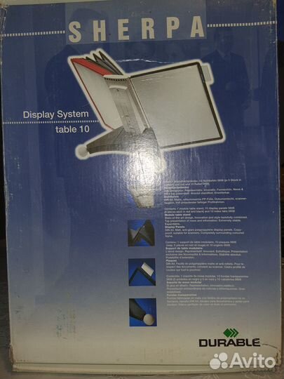 Система дисплейная Durable Vario Desk Unit, настол