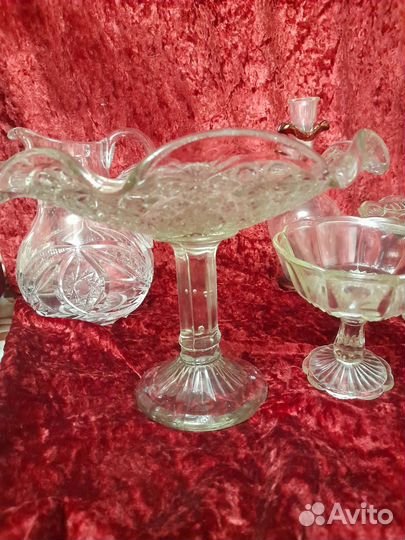 Стеклянные вазы СССР и царизм