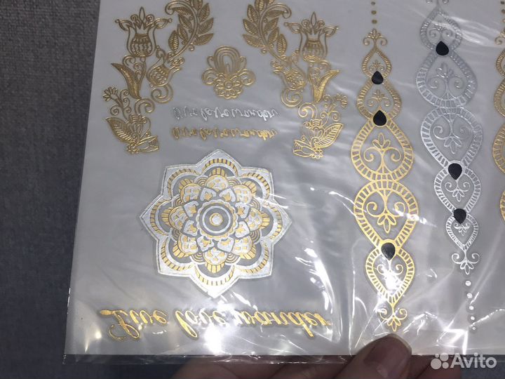 Переводные татуировки временные