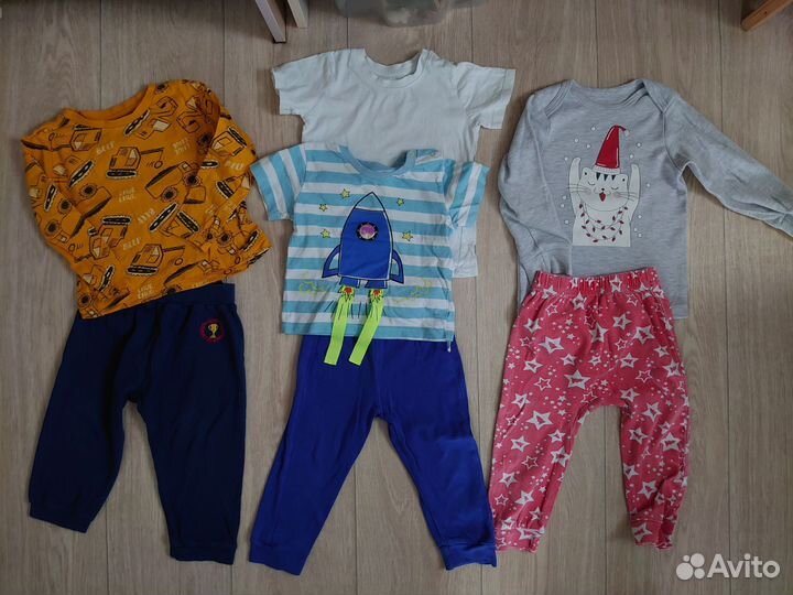 Вещи для мальчика с 1,5 до 3 лет пакетом
