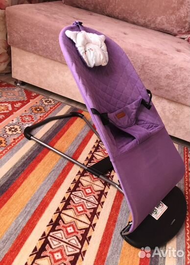 Шезлонг детский luxmom