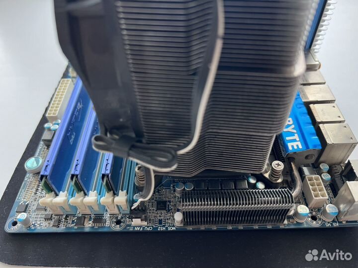 I7 930(4000Мгц), мать GA-X58A-UD7, 24Gb ram