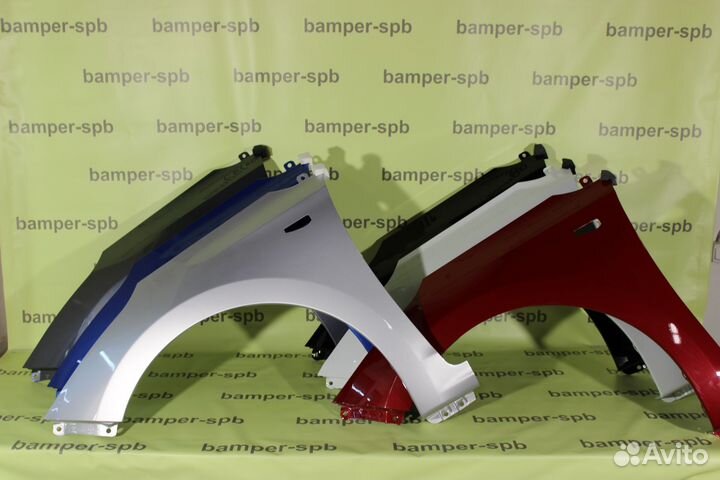 Крыло переднее левое Hyundai Solaris 2