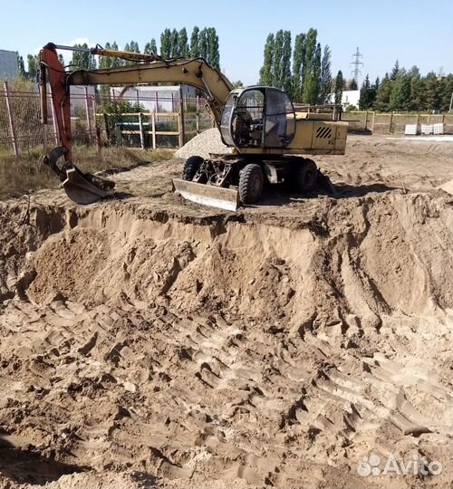 Услуги аренда полноповоротного экскаватора, 1м3