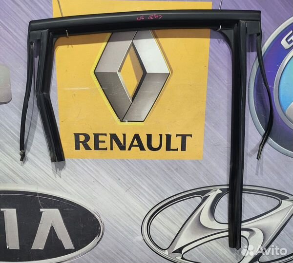 Уплотнитель зад проема стекла двери Renault scenic