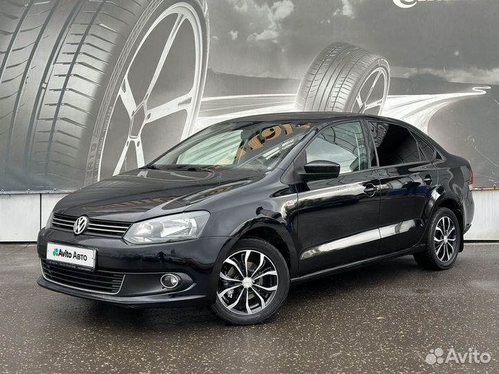 Volkswagen Polo 1.6 AT, 2012, 155 000 км