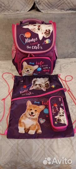 Рюкзак школьный для девочки