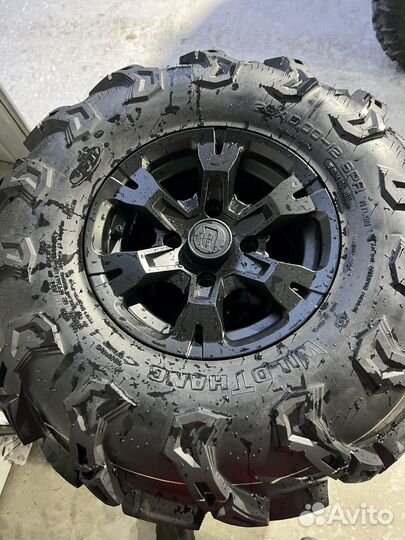 Шины + диски на квадроцикл 28 сф мото