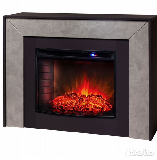 Электрокамин с очагом