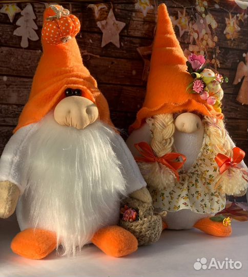 Текстильные игрушки ручной работы