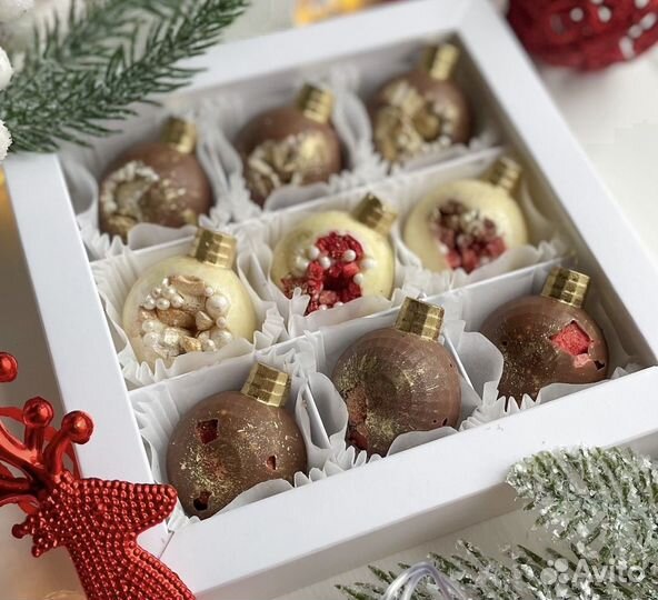 Шоколадные подарки на новый год /на корпоратив