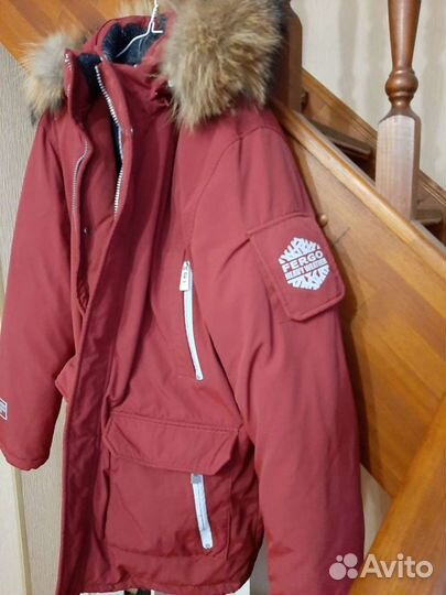 Куртка пуховик мужская бу