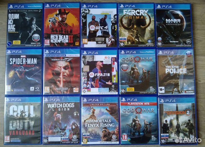 Игры на ps4 ps5