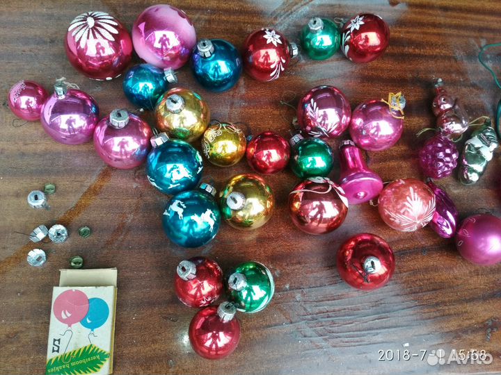 Новогодние игрушки СССР