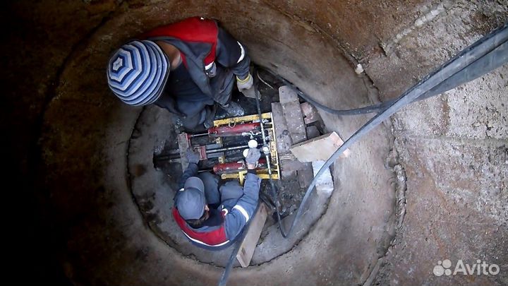 Замена труб методом разрушения (по старой трубе)