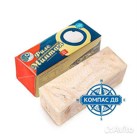 Филе Минтая свежезамороженное 600г