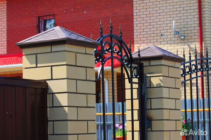 Колпаки на столб на забор