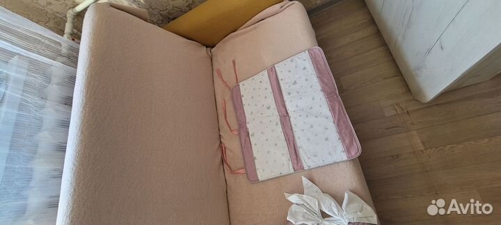 Детская кроватка с маятником, трансформер