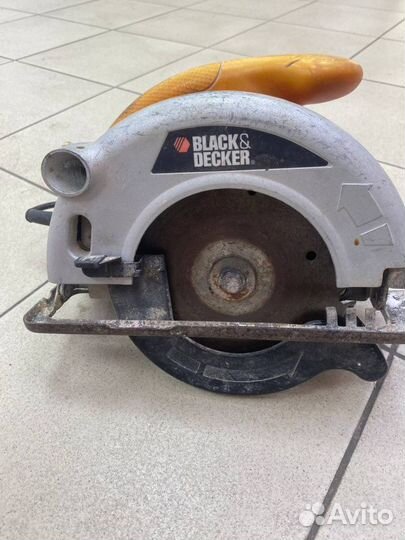 Циркулярная пила black decker CD601