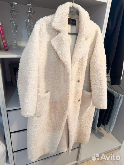 Искусственная шуба длинная,размер L-XL