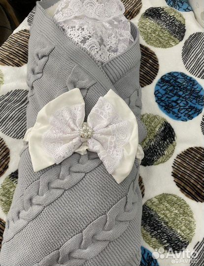 Комплект на выписку на меху