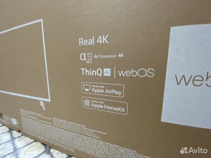 Телевизор LG 43 4K новый