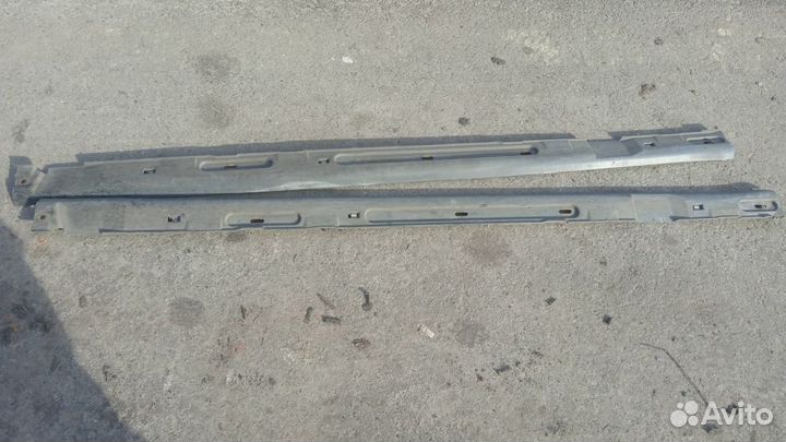 Накладка на порог (наружная) Ford Focus 2