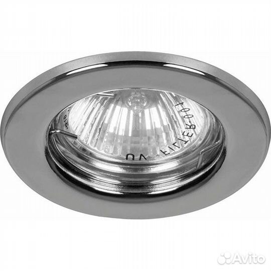 Светильник MR-16 DL-10 неповорачиваемый (хром) Fe