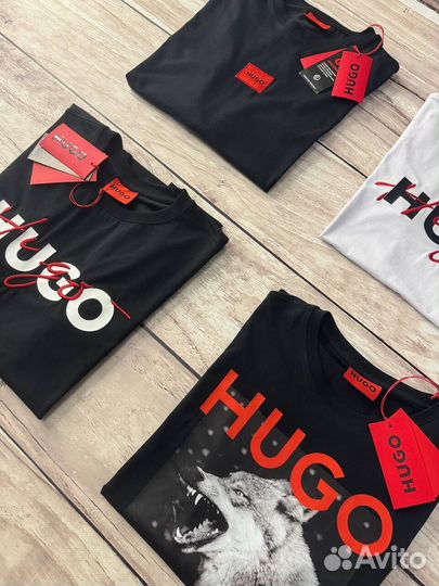 Футболка Hugo Boss хлопок LUX мужская