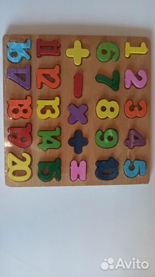 Развивающие деревянные игрушки