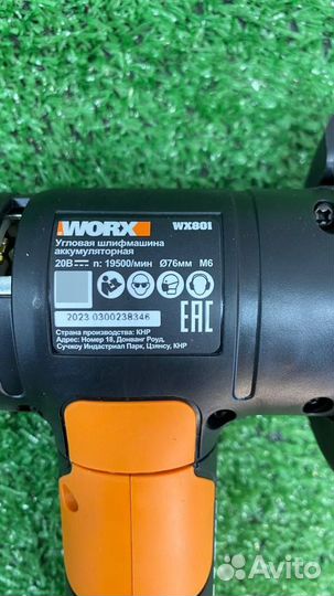 Ушм (болгарка) Worx 20V WX801.9