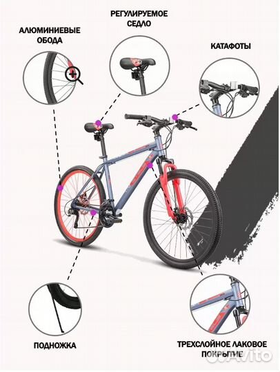 Новый велосипед stels Navigator 500 MD F020 2021