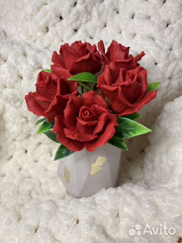 Букет роз (мыло ручной работы)