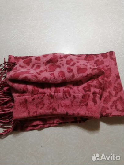 Беретка+ шарф (ангора)