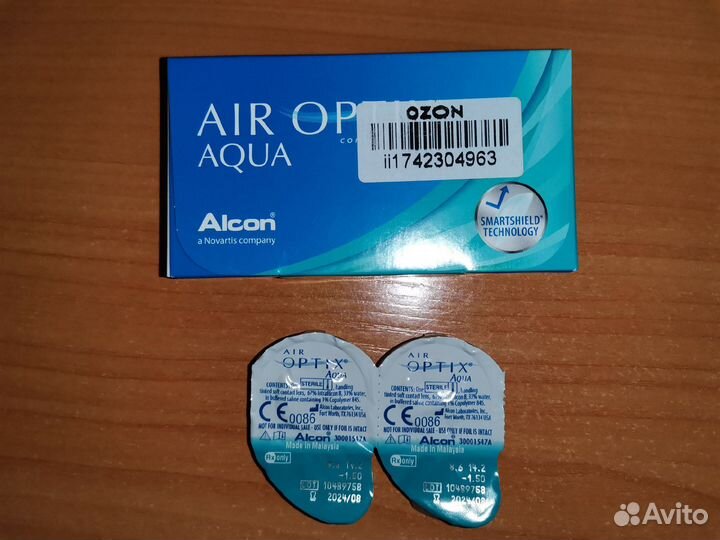 Контактные линзы Alcon 