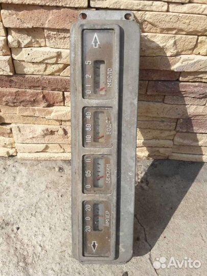 Датчики панели приборов на Победу