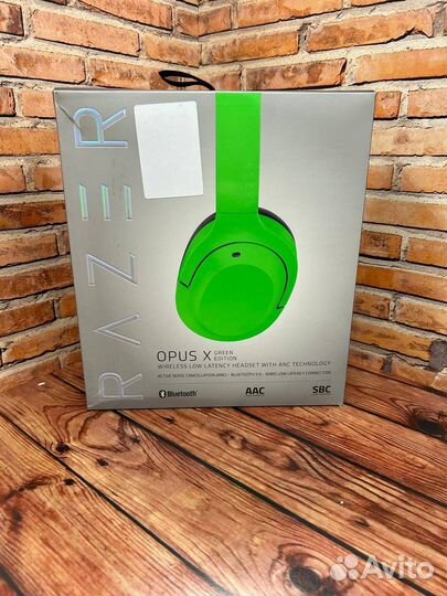 Беспроводные наушники Razer Opus X,Зеленые