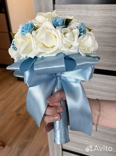 Свадебный букет дублер, букет невесты, бутоньерки