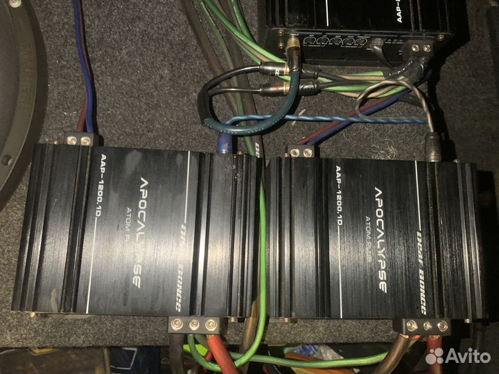 Усилитель apocalypse AAP-1200.1D Atom Plus