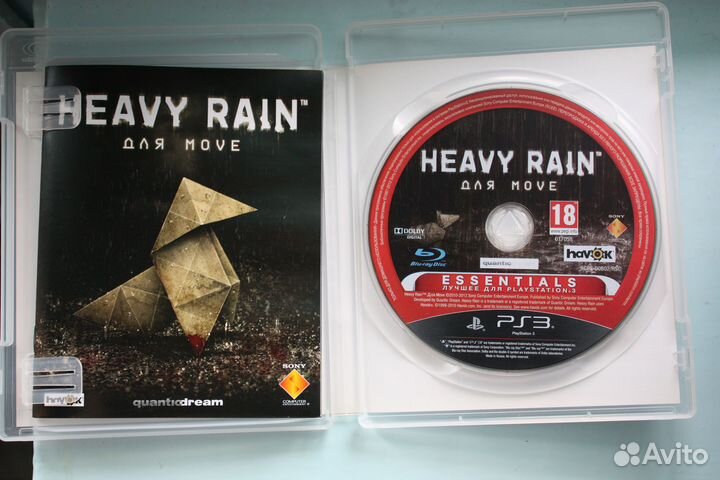 Heavy Rain для Move Essentials Ps3 - 400р