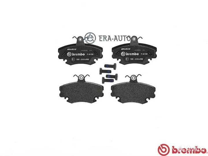 Brembo P68038 Комплект тормозных колодок передних