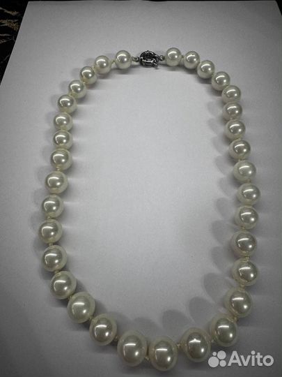Бусы из натурального жемчуга