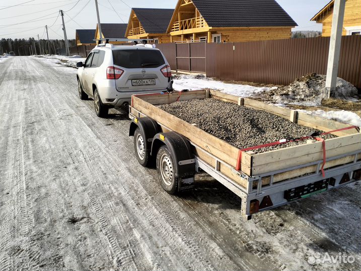 Прицеп одноосный 1,3х2 с документами