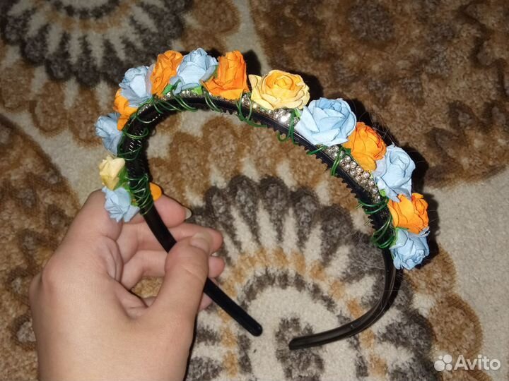 Ободок ручной работы