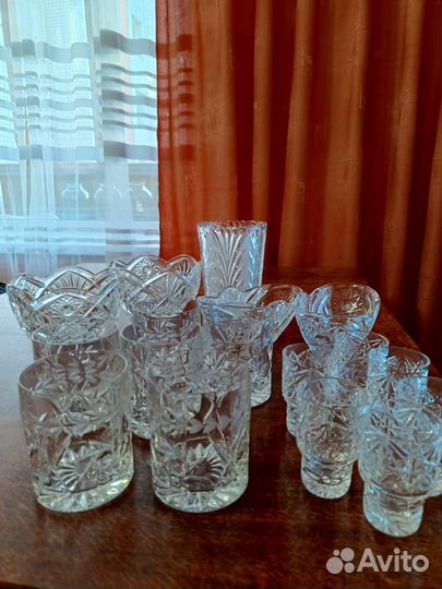 Хрусталь СССР и Чехословакия