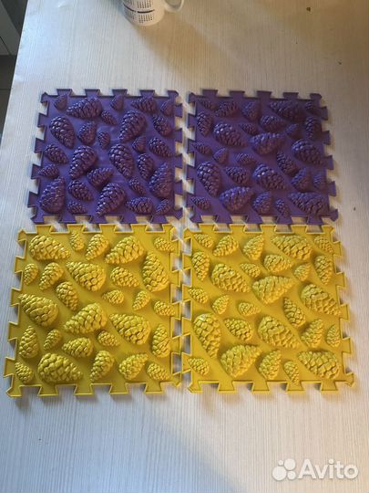 Модульнный массажный орто коврик для ног детей